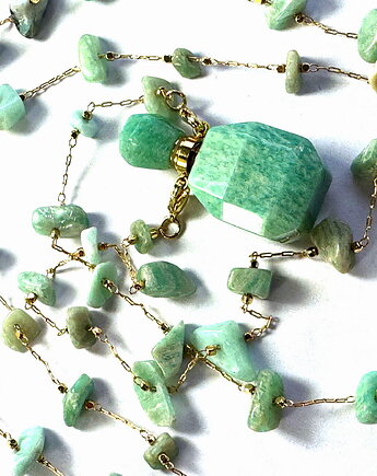 Perfumetka + Łańcuszek okulary - Turkus I - DLA MAMY, DROBINY CZASU