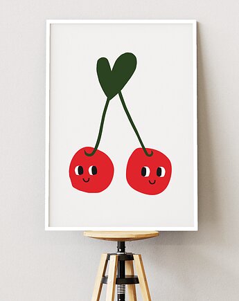 Cherry Love plakat, OSOBY - Prezent dla noworodka