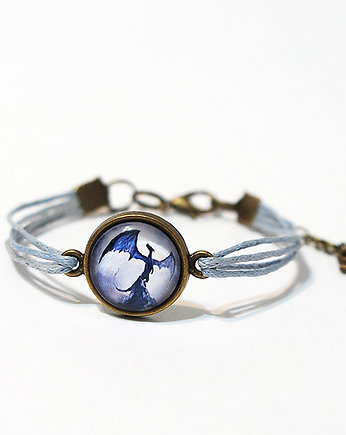 Bransoletka - Smok cienia - sznurki, yenoo