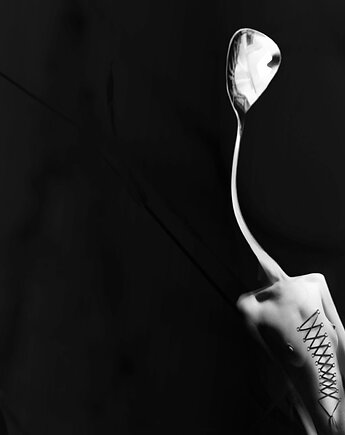 "Spoonwoman" - płótno satynowane na blejtramie, KEIT