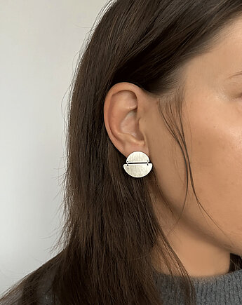 Kolczyki MODERN, srebro 925, Friedman Jewelry