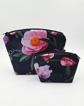 Zestaw kosmetyczek kwiaty, ML handmade