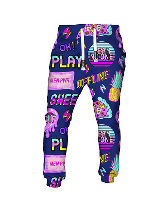 DR.CROW Męskie Spodnie Fullprint Sweet Style, DrCrow