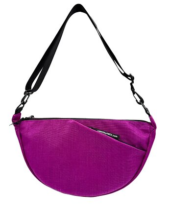 Torba Half Moon magenta MEDIUM, CARGO by OWEE