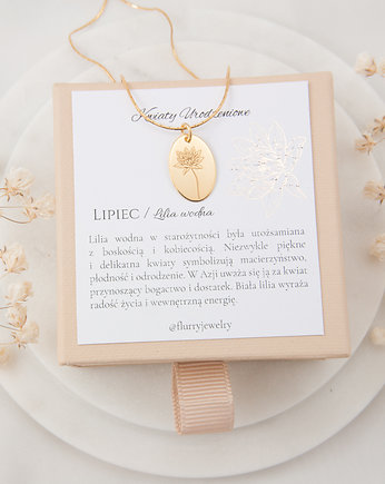 Kwiat urodzeniowy Lipiec / Lilia wodna, Flurry 