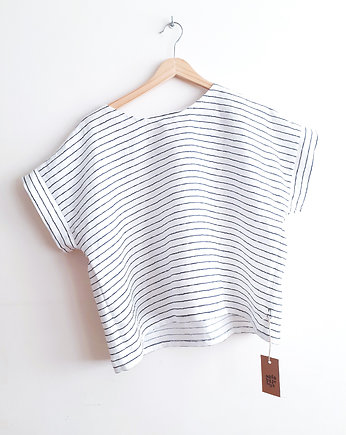 Lniany t-shirt "MIMO", madebyjokpa