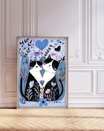 Kociaki. Plakat, Malgorzata Domanska