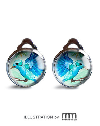 JUNGLE BIRD klipsy, muamua design