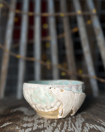 Ceramiczna miseczka z Niedźwiedziem Polarnym, ceramic bubble