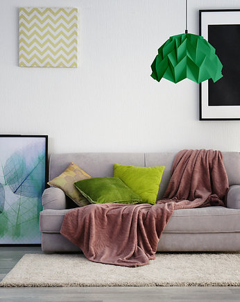 Lampa wisząca origami ICEBERG M viridian, Ynska