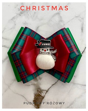 Brosza z Bałwanem  Mikołajki Święta