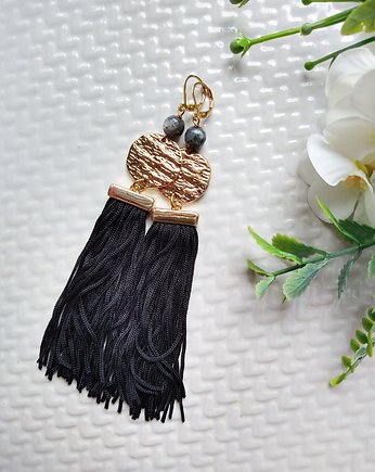 Boho kolczyki chwosty w stylu orientalnym, by Matusevic