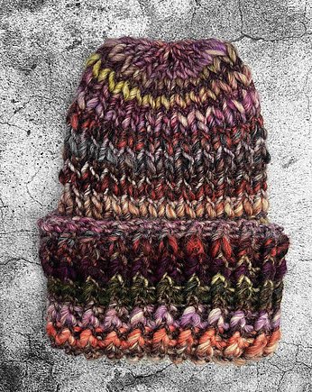 Czapka zimowa beanie Aurora Wrzosowisko, Made by Jaga