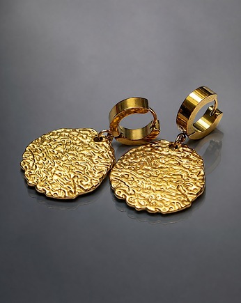 Alloys Collection /Gold coins/ - kolczyki, KiKa pracownia