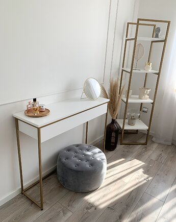 Konsola Esma 90x90x32 RAL 9001, Papierówka Simple form of furniture