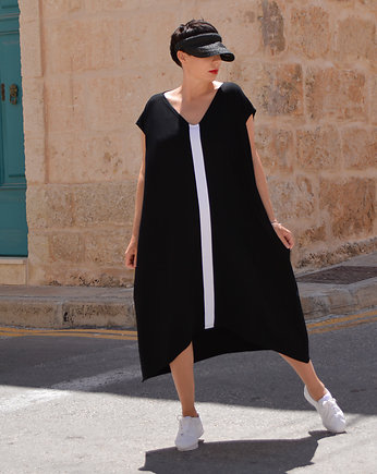 New T U N I K A  M A X I  BLACK, momo fashion