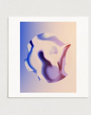 Plakat gradient / 08 / Oryginalna grafika / poster print, Alina Rybacka