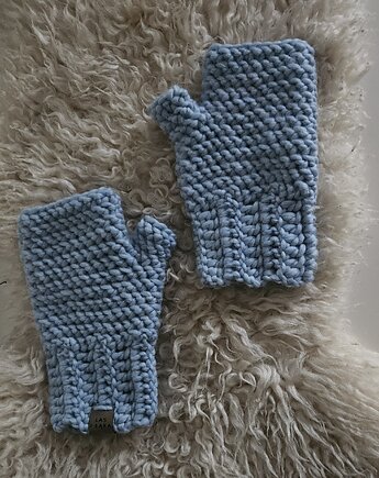 Błękitne Mitenki jesienno/zimowe, Las i Łąka