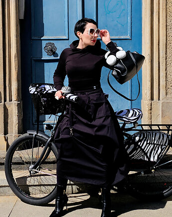 New Spódnica Black Military, momo fashion