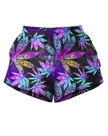 Shorty Spodenki Damskie DR.CROW Weed, DrCrow