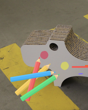 Doggy twardy tekton dla starszych MALUCHÓW