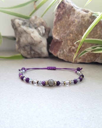 Szczęśliwy związek- z Labradorytem i Ametystem, Seylla pracownia