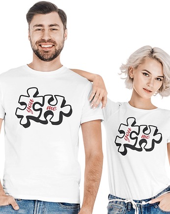 Koszulki dla pary puzzle, EvienArt