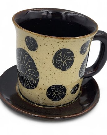 Filiżanka z podstawkiem, ArtByLeika