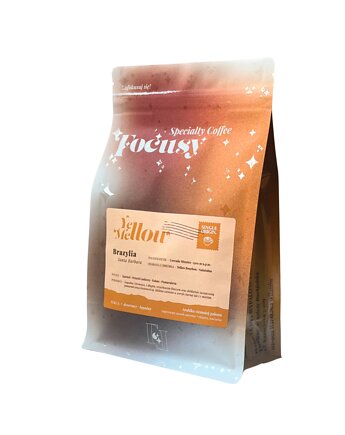 Kawa ziarnista Yellow Mellow deserowa i łagodna 250 g, Focusy
