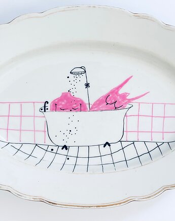 Golaski kąpiel, arent plates