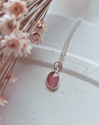 Naszyjnik Turmalin Srebro 925, Loa Jewellery