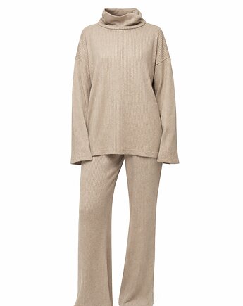 Komplet "Amanda" beżowy, Elizka Store