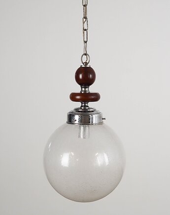 Lampa wisząca, szkło Murano, włoski design, lata 70, produkcja: Włochy, Przetwory design