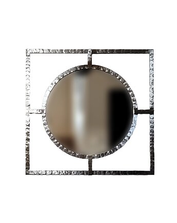 Lustro, Walnut Wood and Steel decor