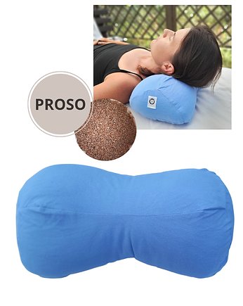 Poduszka z łuską prosa, Profilowana, ergonomiczna Mel suNew, suNew