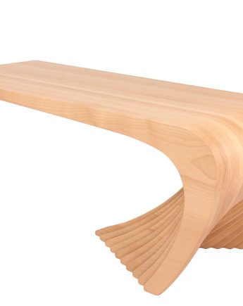 Touchey bukowy stolik kawowy parametryczny, Woodbang