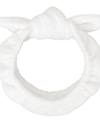 Opaska Premium Pin-up Care (do makijażu i pielęgnacji) Biała, Cotton & Sweets