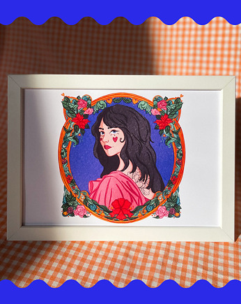 Primavera // wydruk ilustracji, Mona Loves Art