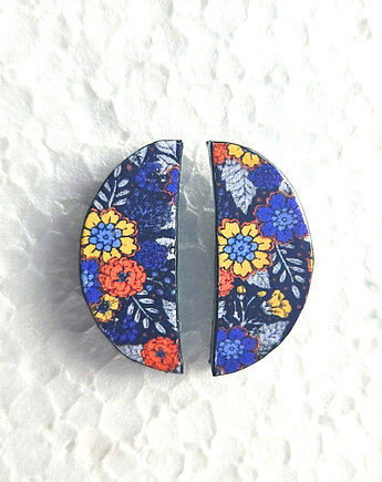 Wkrętki Fioletowe kwiaty, inka76