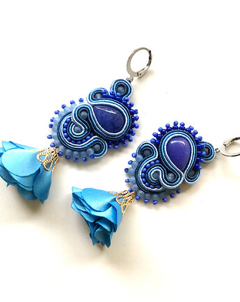 Sutaszowe kolczyki COIMBRA