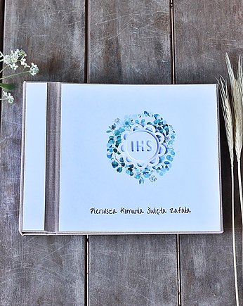 Eukaliptusowy wianek. Album komunijny, papierkarnia