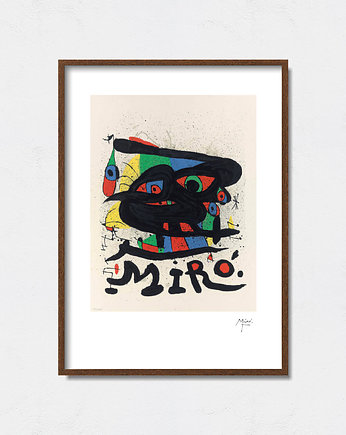 Joan Miro  - Exhibition Poster, Pas De LArt