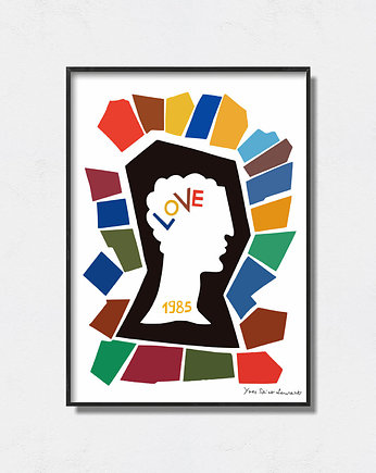 Yves Saint Laurent "Love Poster 1985", Pas De LArt