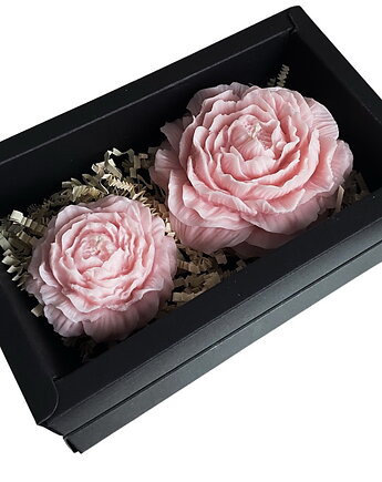 Zestaw prezentowy świece ekologiczne sojowe dekoracyjne "Peony Queen", Coccola JEWELLERY
