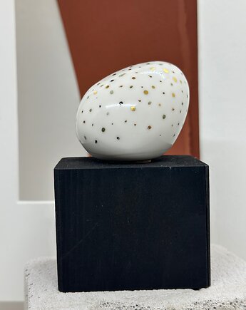 Korek do wina/  figurka  porcelanowa, biały królik ceramika