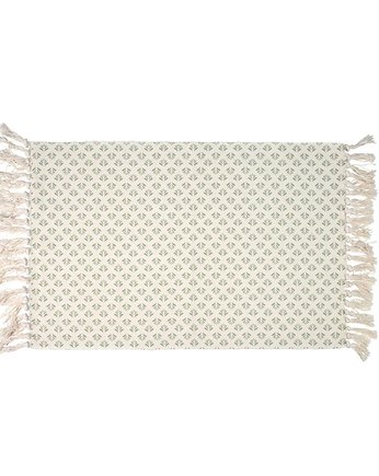 Dywanik Bawełniany Dywanik Boho Beżowy 60x90 cm, MIA home