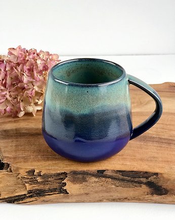 Kubek Beczułka ręcznie robiony  320 ml, Ceramika Tyka