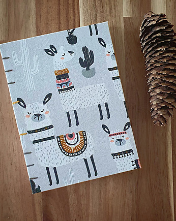 Ekologiczny notes B6, z otwartym grzbietem, Sygnatura Bookbinding Studio