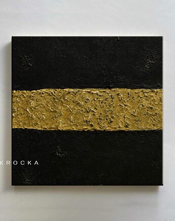 Obraz LAXXI  - mocna czarna struktura, art and texture