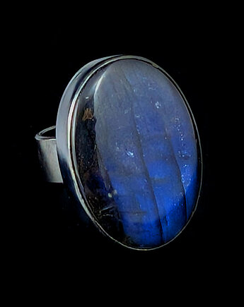 Pierścionek Morskie lustro labradorytu, Pracownia Neores